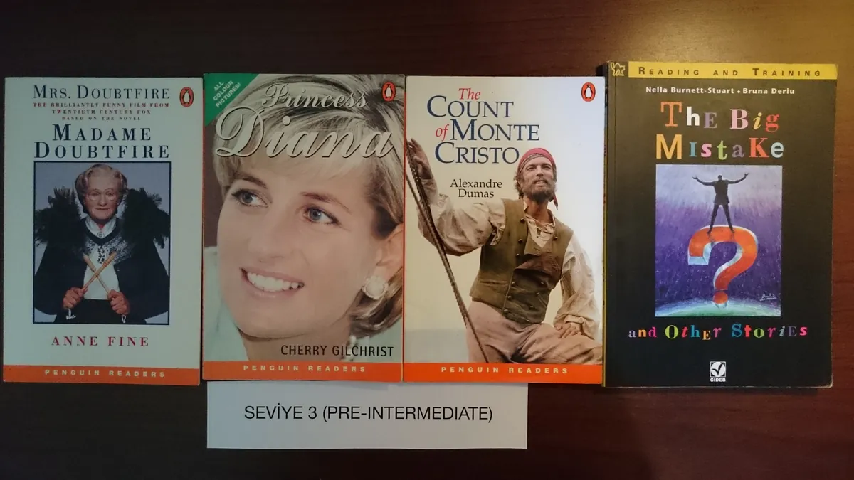 English Story Books - Pre-Intermediate (4 Books)