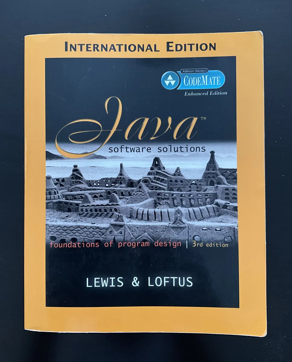 Java™ Software Solutions - Foundations of Program Design (3rd Edition)